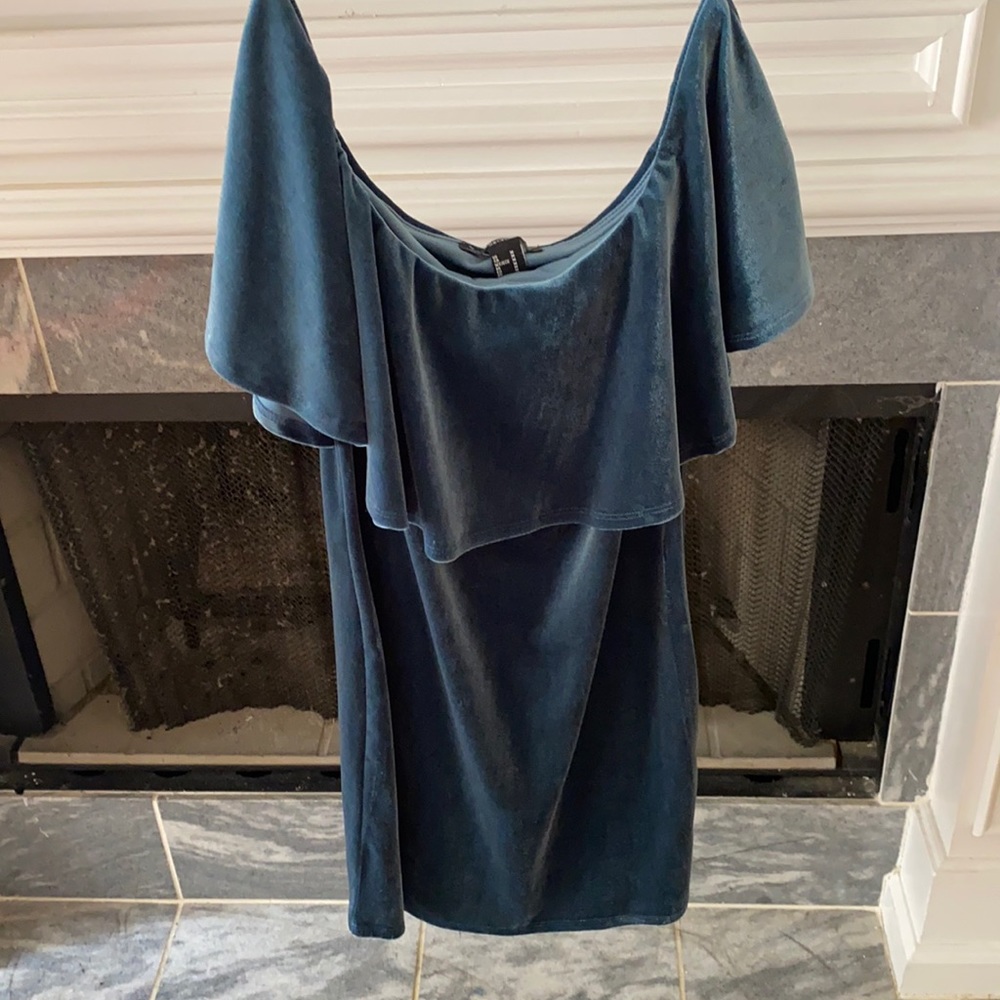 Forever 21 Teal Blue dress